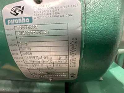 USED PIRANHA SEP 120