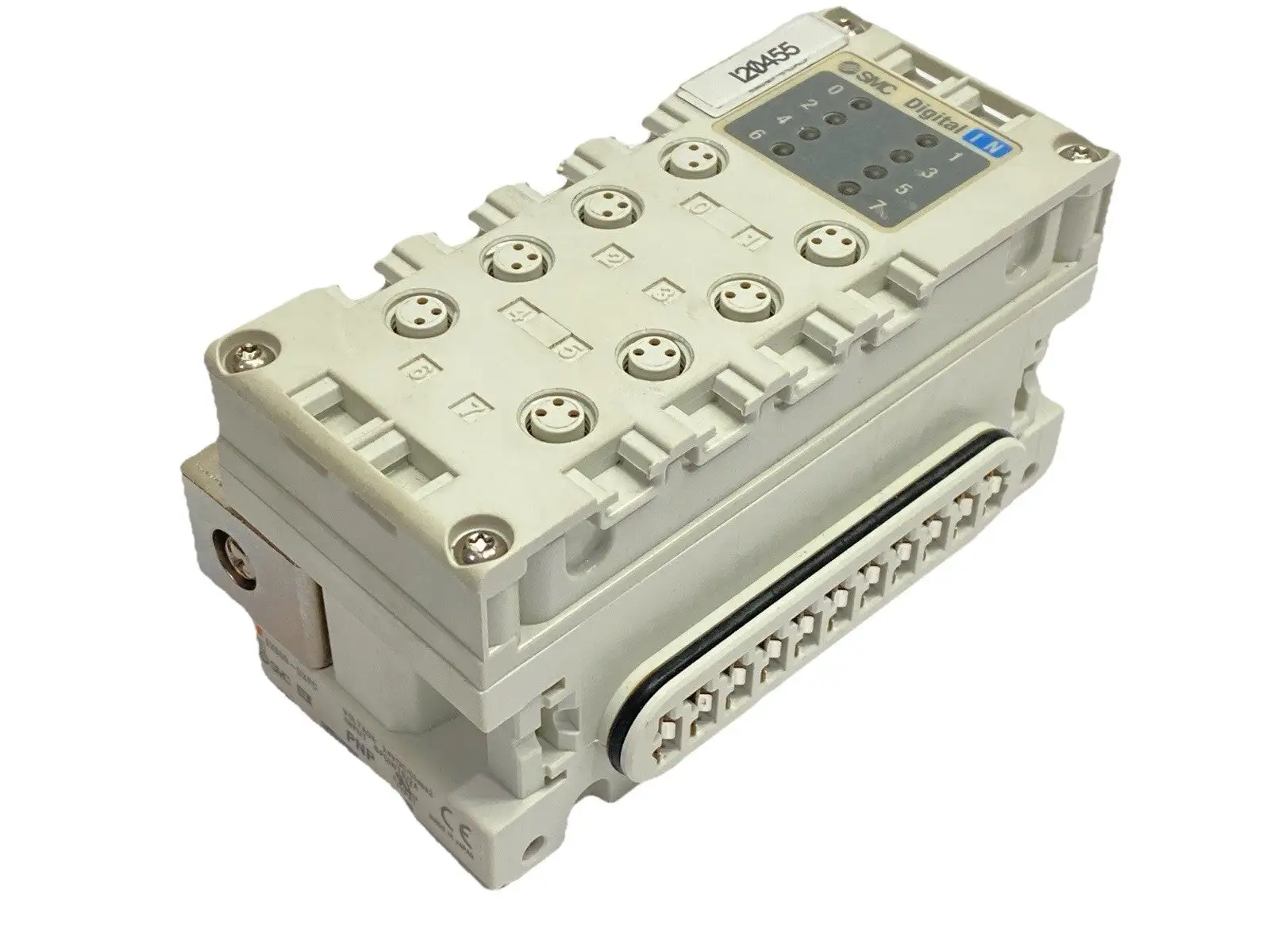 EX600-DXPC | SMC  Pneumatic Serial Interface Unit Input/Output 8x Female M8 3-Pin