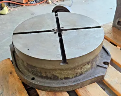 15” Precision Rotary Table For Bridgeport Milling Machine