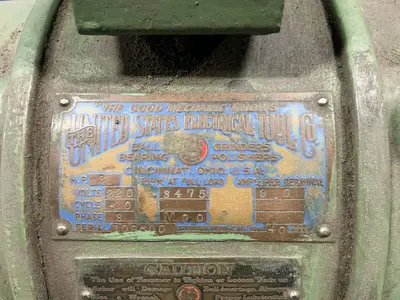 Used THE UNITED STATES ELECTRICAL TOOL COMPANY _UNKNOWN_ Pedestal Type Grinders (Double End) Ohio US | HGR 24 #1507652