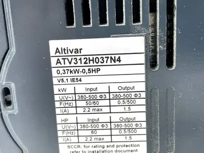 Used SCHNEIDER ELECTRIC SCHNEIDER ELECTRIC ATV312H037N4 Variable Speed Drives | Maverick Industrial Sales #1106468