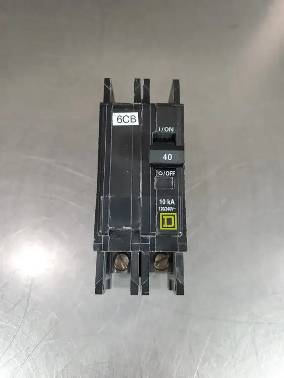 Used Square D 0014712 40A 2-Pole Circuit Breaker, 120/240V Circuit Breakers South Carolina US | Palmetto Automation #1151549