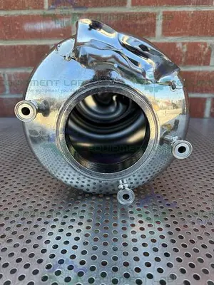 USED ALLOY PRODUCTS 15 LITER STAINLESS STEEL VESSEL 125 PSI W/ 4.5" OPENING