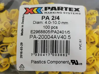 NEW PARTEX PA-20004AV40.5