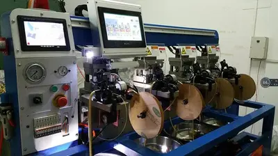 New GOLDPRO® Automatic Control CNC Hydraulic Power Stamped Popcorn Chain Machine