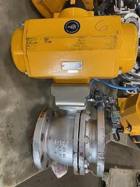Used EMERSON EMERSON ACTUATOR WITH BALL VALVE Valves/Fittings Pennsylvania US | Global Equipment International, LLC #185888