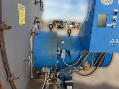 250 HP Hurst 500 Series Scotch Marine Hot Water Boiler – 125 PSI – 2013