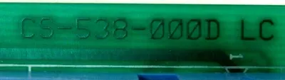 NEW BELL & HOWELL CS-538-000D CIRCUIT BOARD CS538000D