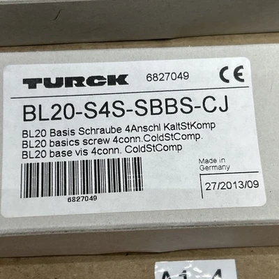 NEW turck BL20 S4S SBBS CJ