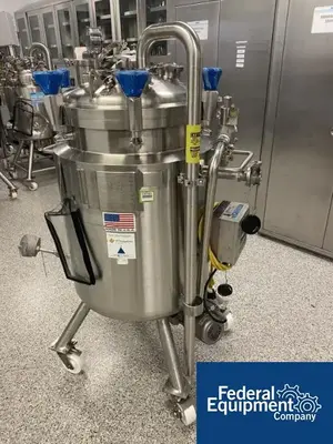 USED Pure-Flo Precision 200 Liter Pure-Flo Precision Reactor, S/S