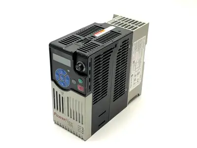 New | in-Stock Allen-Bradley Ser. B PowerFlex AC Drive 3-Ph 240VAC 5A 0.75kW/1HP Variable Speed Drives Michigan US | Maverick Industrial Sales #1393164