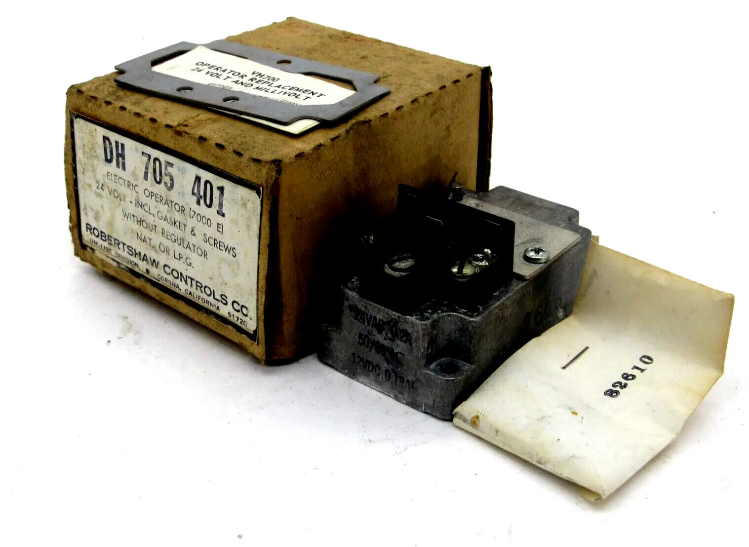NEW ROBERTSHAW DH 705-401 ELECTRIC OPERATOR 24V DH 705401