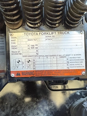 Used 2010 TOYOTA 8FGCU25 Misc Forklifts Wisconsin US | Forklifttrader.com #1300372