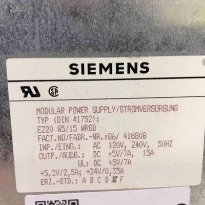USED SIEMENS DIN 41752
