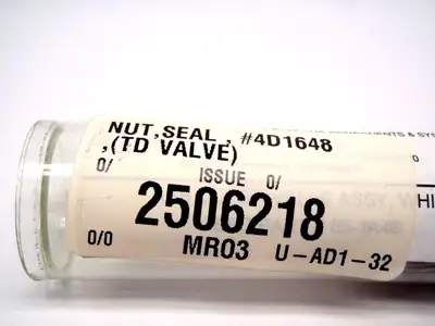 New | in-Stock ABB Metal Nut Seal TD Valve for Robobell Paint Sprayer Robot Parts Michigan US | Maverick Industrial Sales #1400978