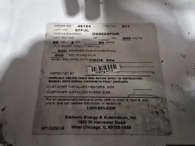 USED SIEMENS TIASTAR