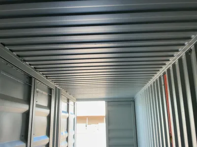 2026 40’L x 8’W x 9’ 6”T High Cube Shipping/Ground Container, swing doors on one end and four sets o...