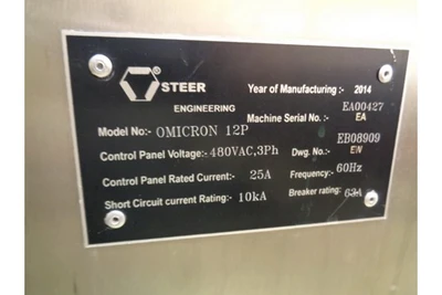 2014 STEER OMICRON 12P Wytłaczarki/Ekstrudery - dwuślimakowe współbieżne | Perry Equipment (4)