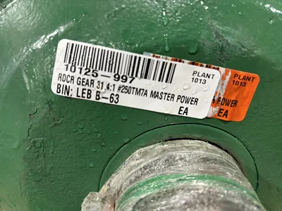 Master Power 250TM7A Gear Reducer Ratio: 31.4:1