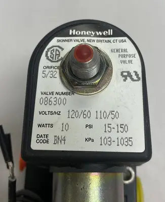 New | in-Stock HONEYWELL 086300 Solenoid Valves Ohio US | Surplus Asset Holdings #1234321