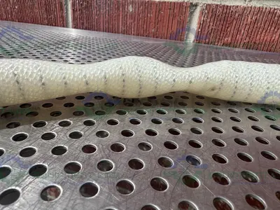 USED SANI TECH STHT-W-0750 96" SILICONE HOSE W/ 3/4" SANITARY FITTING