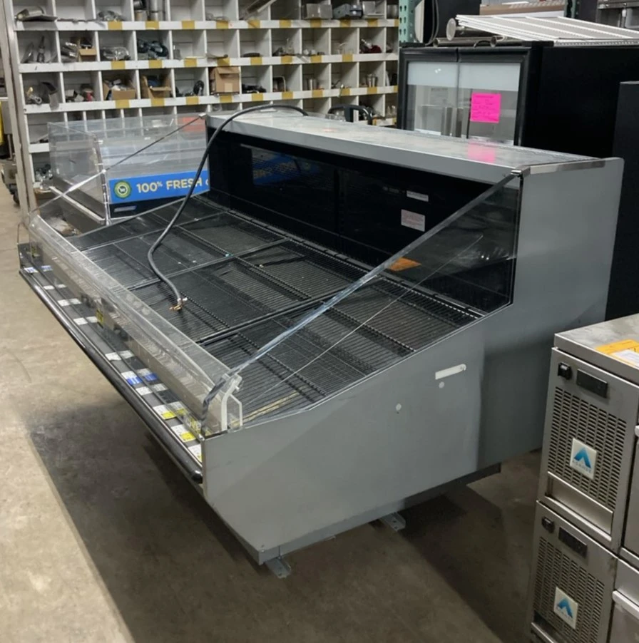 142-1027 Hussmann Q2SSM6S Self Contained Produce/Deli Cooler