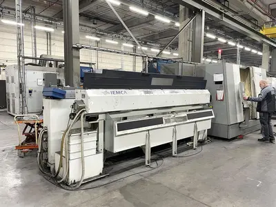 USED DMG GILDEMEISTER SPRINT 65 LINEAR + IEMCA BARFEEDER