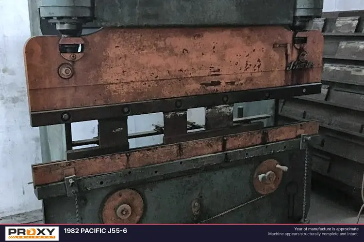 Used 1982 PACIFIC J55-6 Press Brakes Florida US | Proxy Equipment #1377359