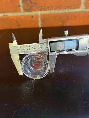 USED BUCHI AG BOROSILICATGLAS 3.3 KATALOG 8801 REDUCER 50MM X 30MM