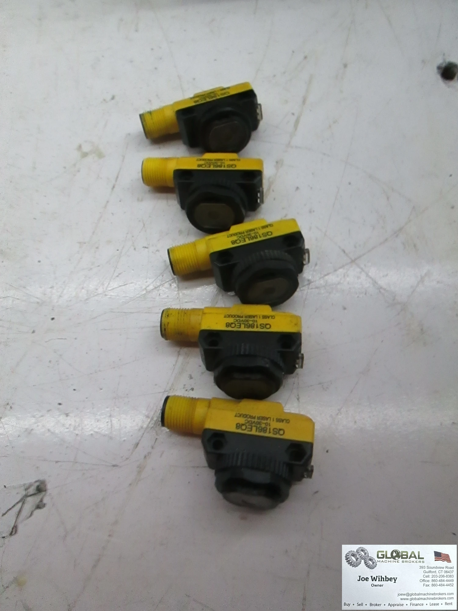 Banner QS186LEQ8 Photoelectric Sensor Class 1 Laser