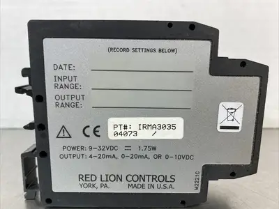 USED RED LION CONTROLS IRMA3035