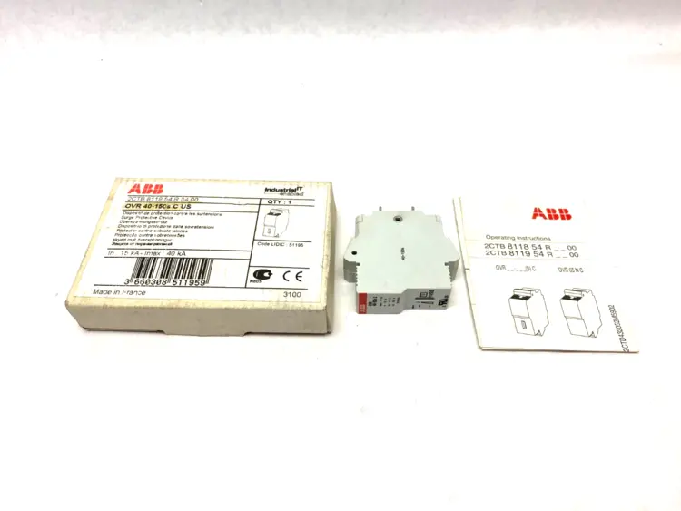 New | in-Stock ABB IT Enabled Surge Protective Device OVR 40-150s C US Circuit Breakers Michigan US | Maverick Industrial Sales #1395014