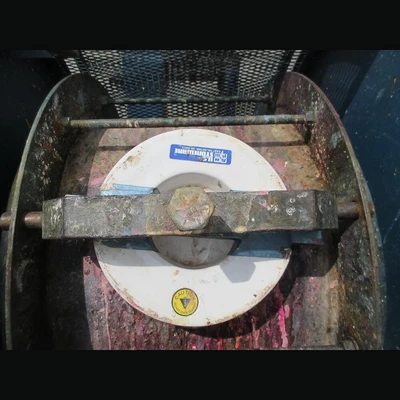 US Stoneware 21in Dia. x 23in Long Batch Mill