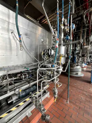 Heinkel HF 600.1 Inverting Filter centrifuge, 316L SS.
