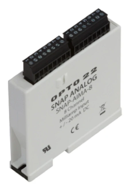 Opto 22 SNAP-AIMA-8 SNAP 8-Ch -20mA to +20mA Analog Current Input Module [New]