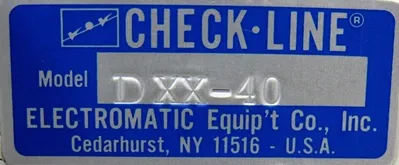 USED ELECTROMATIC DXX-40 TENSION GAUGE DXX40