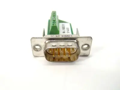 1688379 | Phoenix Contact  D-Sub Plug 9 Position Terminal Block - Used