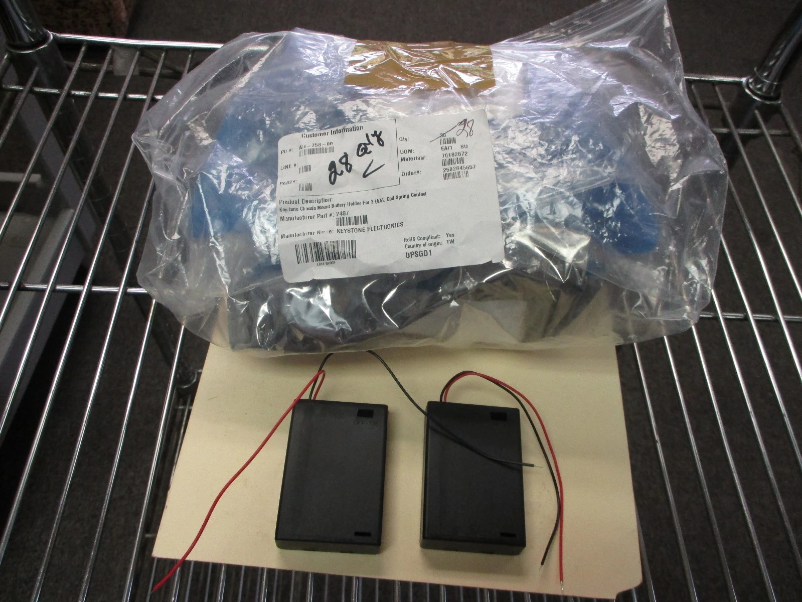 NEW Keystone Electronics 2487