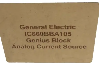 NEW GENERAL ELECTRIC IC660BBA105 I/O MODULE GENIUS BLOCK