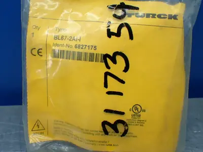 New | in-Stock TURCK BL672AII Input / Output Modules | HGR 24 #748169