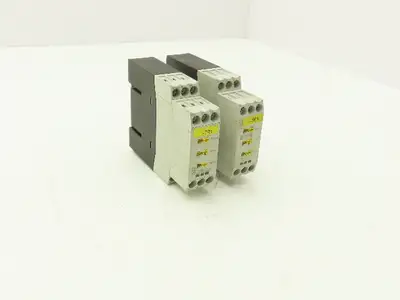 Moeller ETR4-70-A Timing Relay 24-240V AC/DC 0.05 Seconds To 100 Hours Lot of 2
