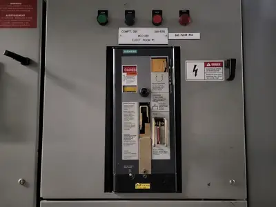 6000/9000 kVA Transformer, 3-Ph, 13800V HV, 600Y/347V LV w/ Switchgear Unit