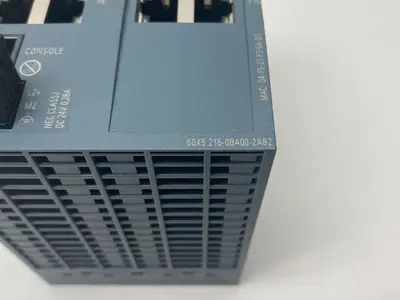 USED SIEMENS SCALANCE XB216 MANAGED LAYER INDUSTRIAL ETHERNET SWITCH