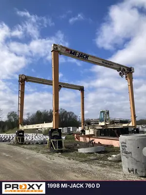 Used 1998 MI-JACK 760 D Cranes, Gantry, Bridge Type Michigan US | Proxy Equipment #1425992