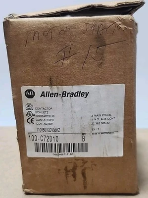 NEW Allen Bradley 100-C72D10