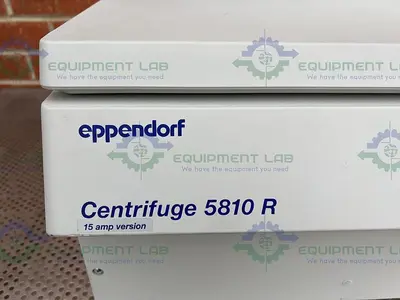 USED EPPENDORF 5810R REFRIGERATED CENTRIFUGE W/ EPPENDORF A-4-62 ROTOR 4000 RPM