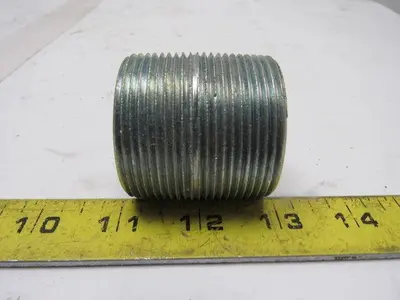 Robroy GALNIP1-1/2 XCL Galvanized Nipple 1-1/2" Closed Lot of 25