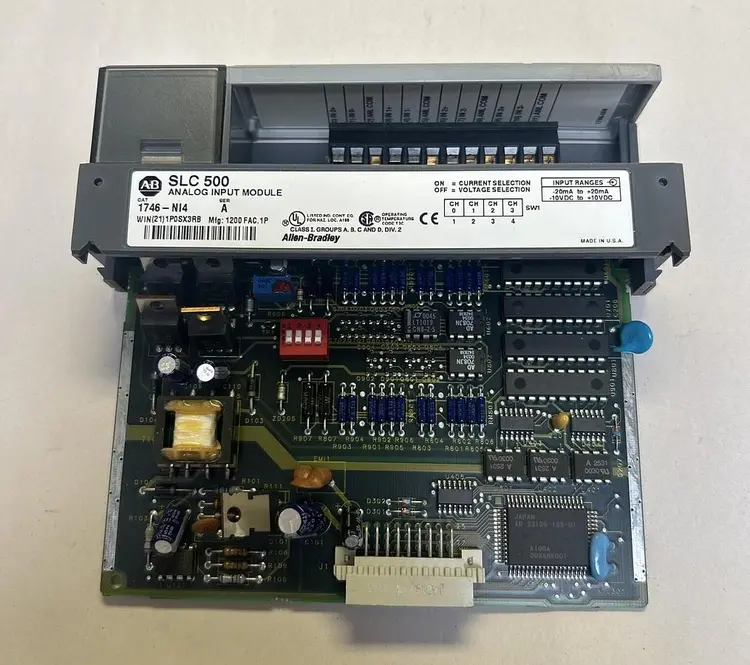 Used ALLEN-BRADLEY 1746-NI4 Input / Output Modules | Surplus Asset Holdings #1206110