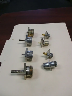 1 LOT  8 OF PANEL MOUNT ADAPTERS