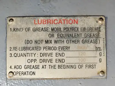 100 hp, 575 volts, Electric Motor